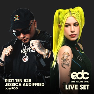 Riot Ten b2b Jessica Audiffred at EDC Las Vegas 2023: Basspod Stage (DJ Mix)