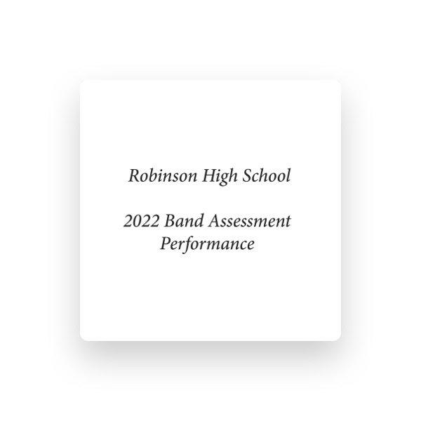 Robinson High School Concert Band 3's avatar