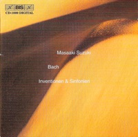 Bach, J.S.: Inventions and Sinfonias, Bwv 772-801 - Masaaki Suzuki