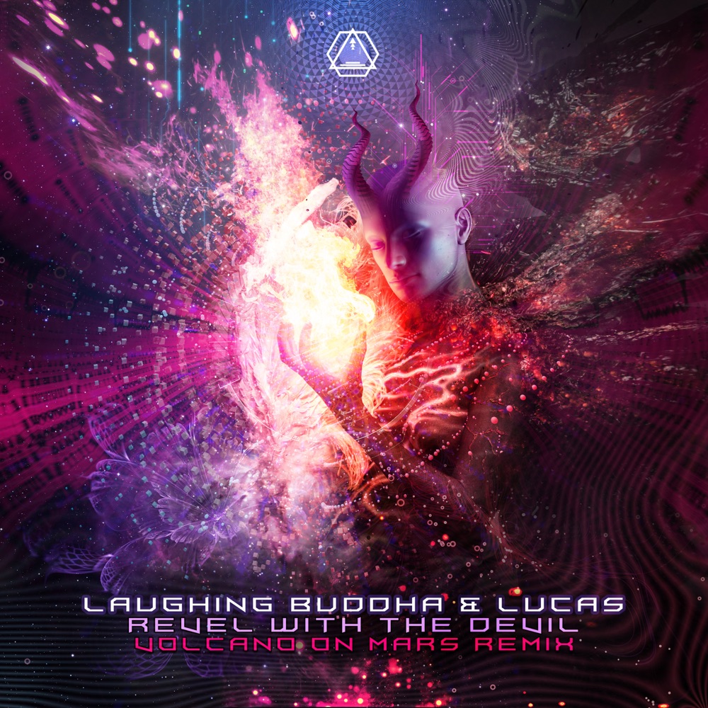 Обложка альбома «Revel with the Devil (Volcano on Mars Remix) - Single» — Laughing Buddha & Lucas O'Brien