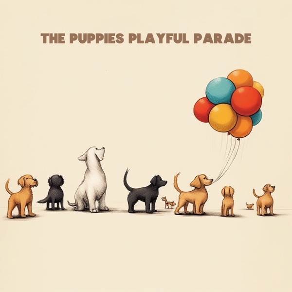 The Puppies Playful Parade