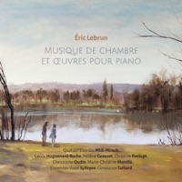 Eric Lebrun: Musique de chambre et œuvres pour piano - Quatuor à cordes Midi-Minuit, Cécile Hugonnard-Roche, Christine Fonlupt, Marie-Christine Marella, Christophe Oudin, Ensemble Syllepse, Constance Taillard & Hélène Gueuret