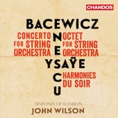 Bacewicz, Enescu, Ysaÿe: Music for Strings artwork