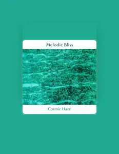 Escucha a Melodic Bliss, mira vídeos musicales, lee la biografía, consulta fechas de giras y mucho más.