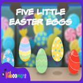 Five Little Easter Eggs (Instrumental) - The Kiboomers