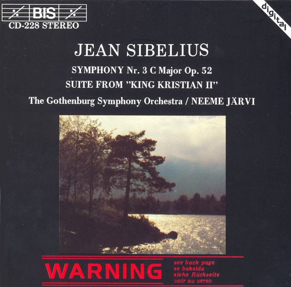 Sibelius: Symphony No. 3 / King Cristian Ii Suite