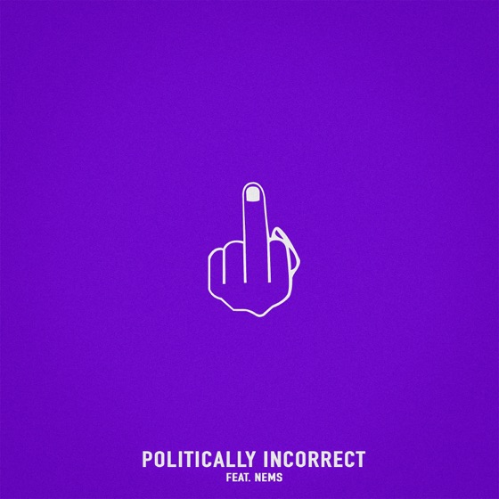 Cover artwork for Politically Incorrect (feat. Nems)