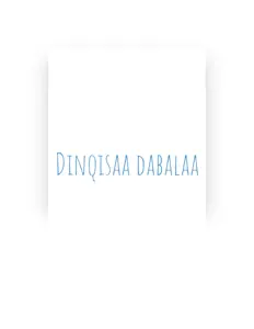 Listen to Dinqisaa Dabalaa, watch music videos, read bio, see tour dates & more!