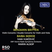 Britten: Violin Concerto in D Minor, Op. 15 & Double Concerto for Violin, Viola & Orchestra in B Minor artwork