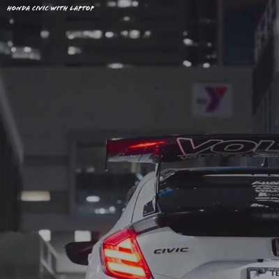 HONDA CIVIC WITH LAPTOP - Single