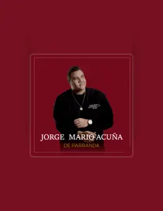 Escucha a Jorge Mario Acuña, mira vídeos musicales, lee la biografía, consulta fechas de giras y mucho más.