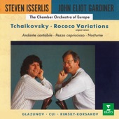 Tchaikovsky: Rococo Variations, Andante cantabile, Pezzo capriccioso & Nocturne - Cello Works by Glazunov, Cui & Rimsky-Korsakov artwork