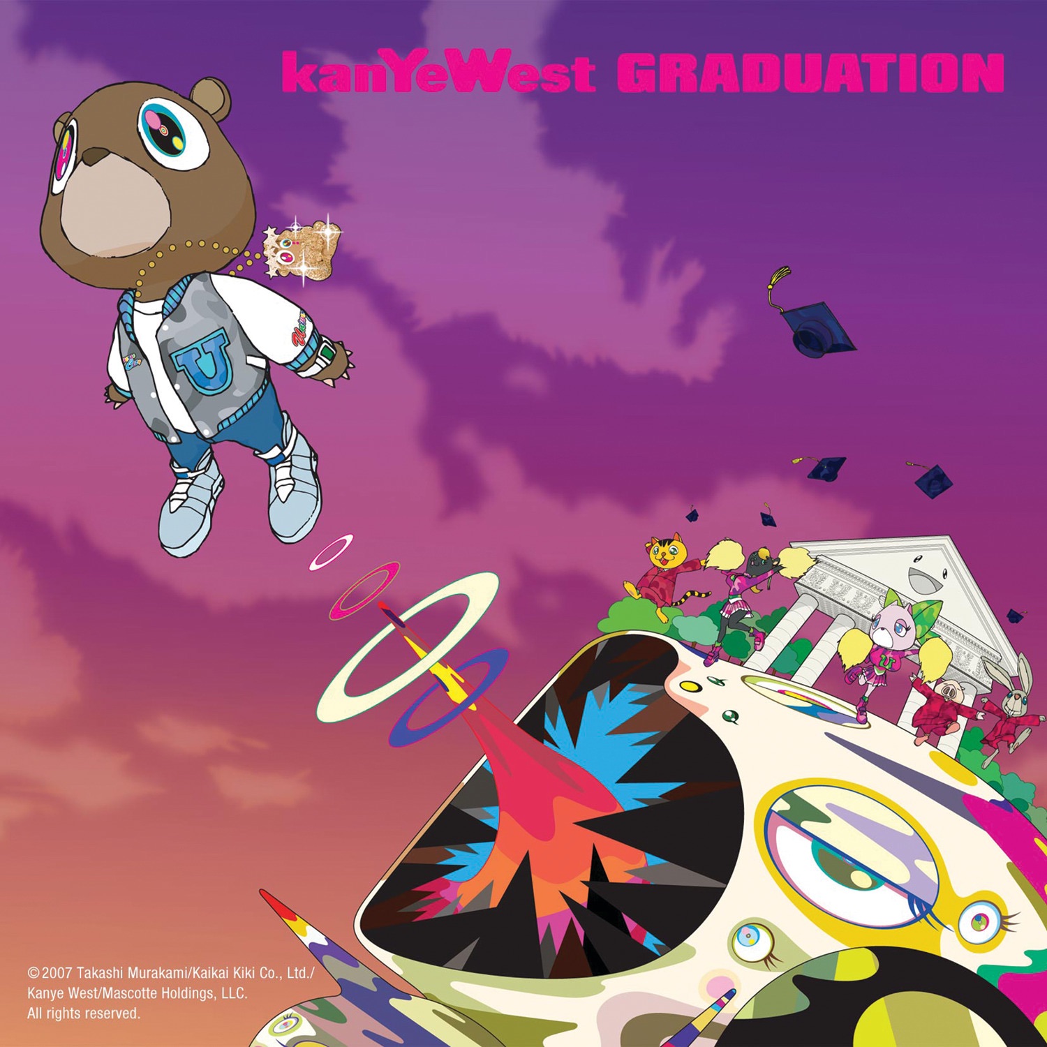 Graduation by Kanye West album artwork