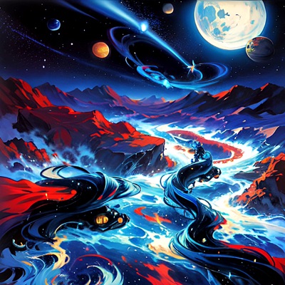 Streams and Views (Van Gogh) - Single