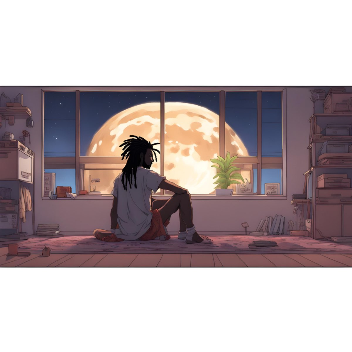 ‎MoonGazing - Single - Album by Yung Pyroeis - Apple Music