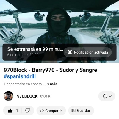 SUDOR Y SANGRE - Single