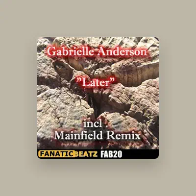 Listen to Gabrielle Anderson, watch music videos, read bio, see tour dates & more!