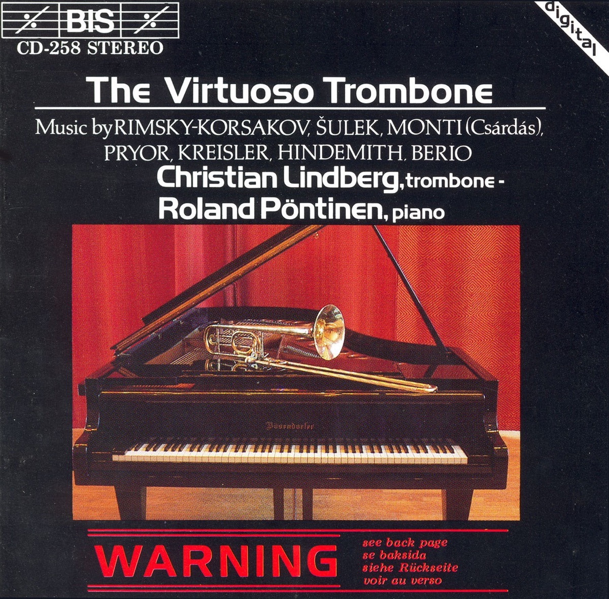 Lindberg, Christian: Russian Trombone (The)》- 克里斯蒂安