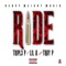 Ride (feat. Tray P) - Heavy Weight Musik lyrics