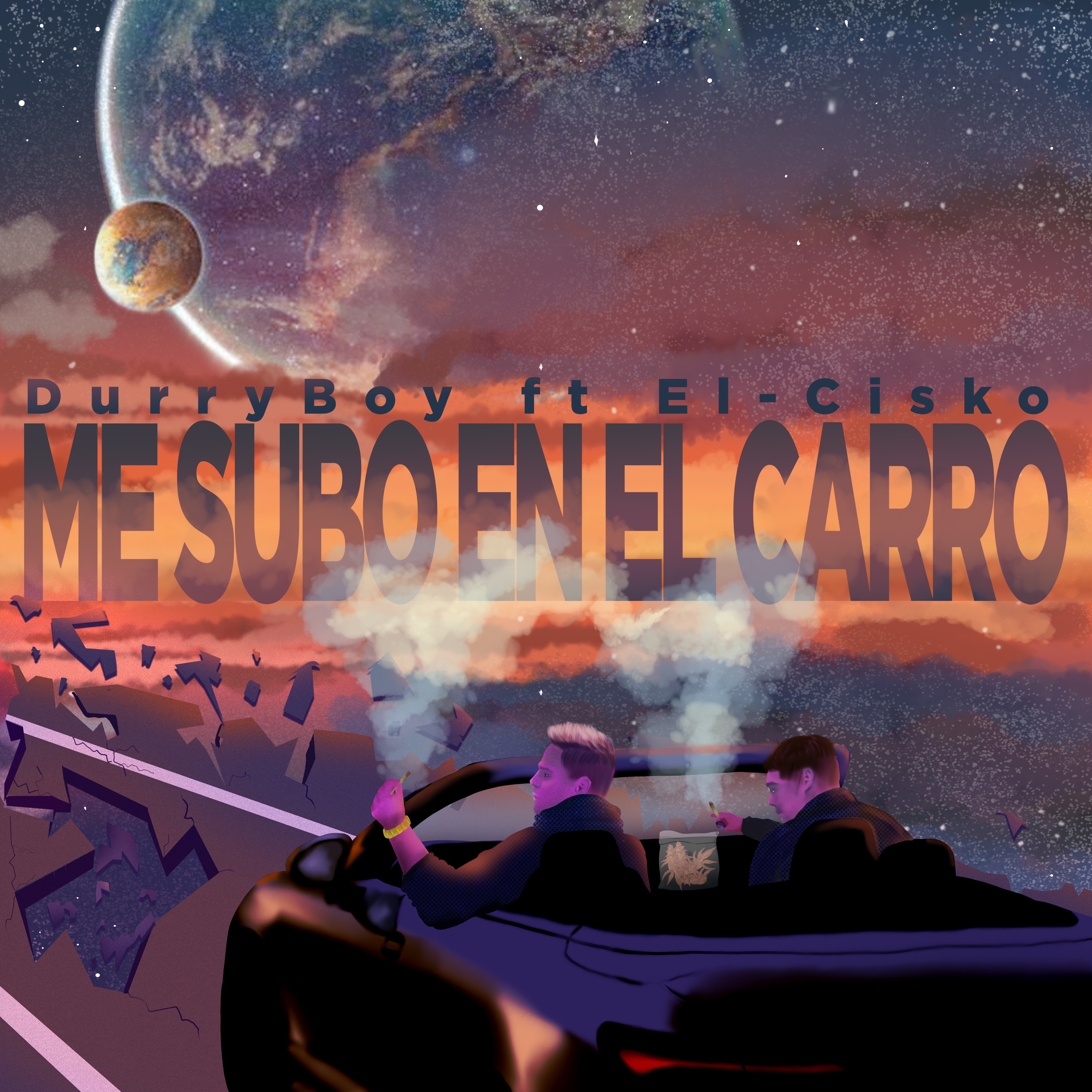 Me Subo en el Carro - Single by Durry Boy & El-Cisko album cover
