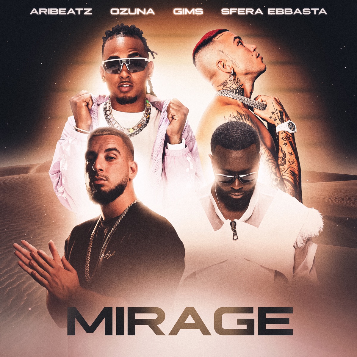 MIRAGE (feat. Ozuna, Sfera Ebbasta & GIMS) - Single - Album by