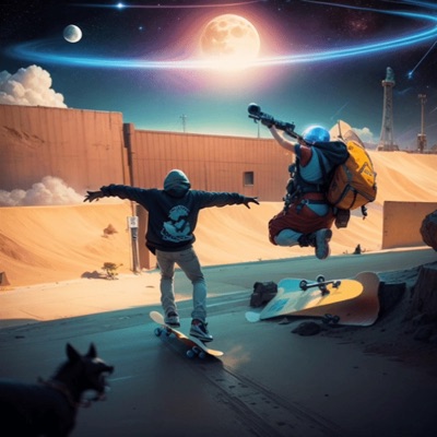 Skaters In Space - Single
