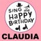 Happy Birthday Claudia (Outlaw Country Version) artwork