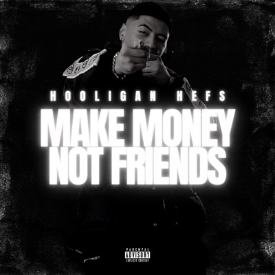 Premium Vector  A black background with the words make money not friends  on it