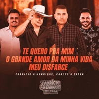 Te Quero Pra Mim / O Grande Amor Da Minha Vida / Meu Disfarce (Em Casa, Ao Vivo) - Single - Fabrício & Henrique & Carlos & Jader