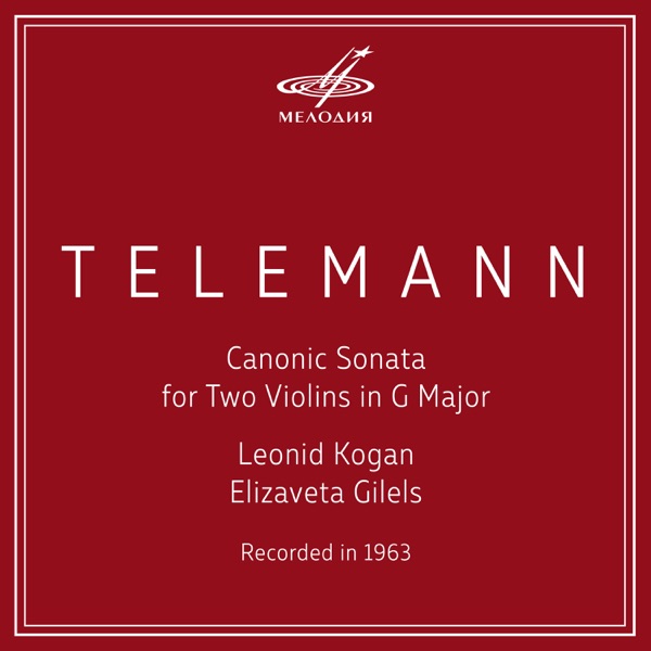 Telemann: Canonic Sonata for Two Violins in G Major - Single
