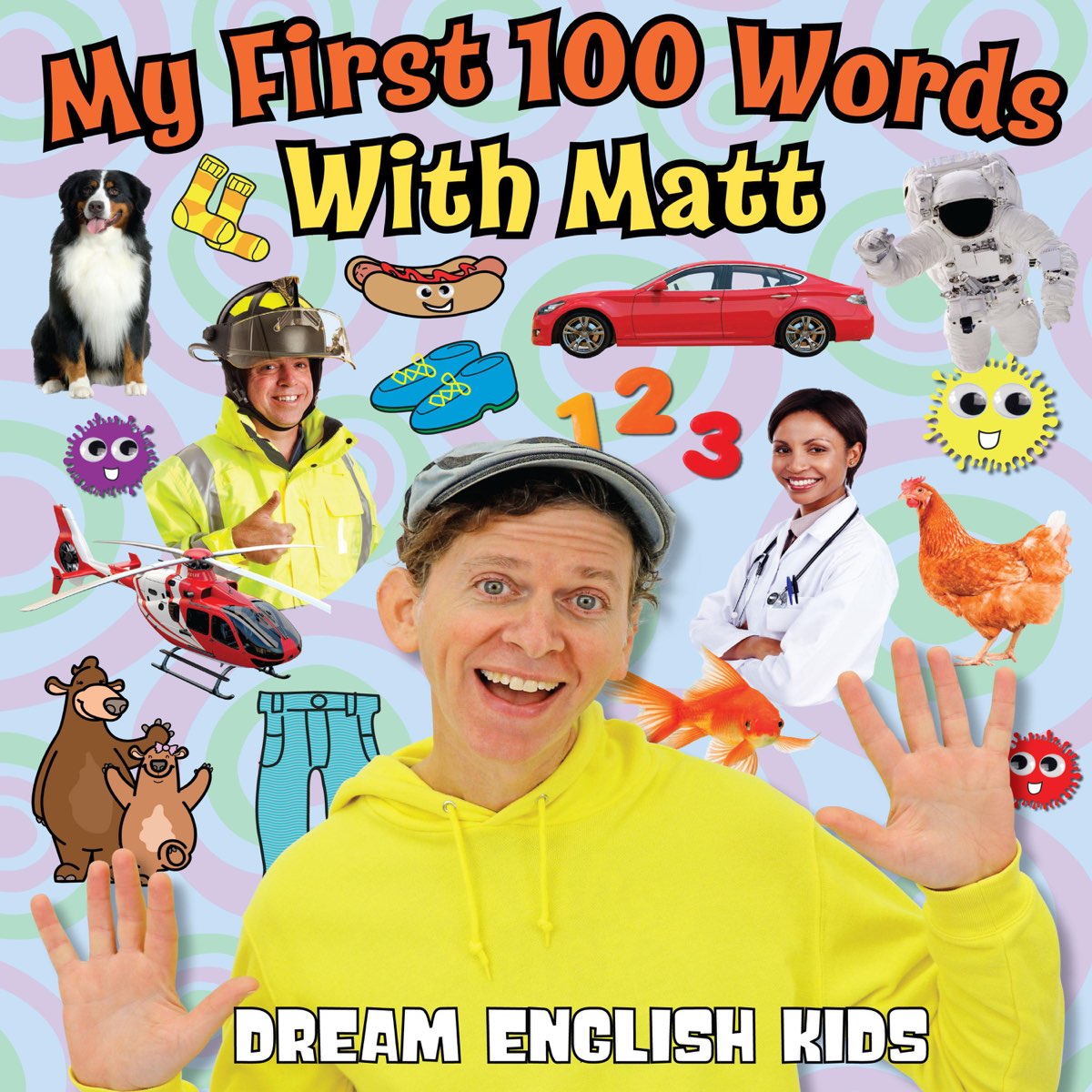 my-first-100-words-with-matt-book-chapter-songs-lbum-de-dream-english