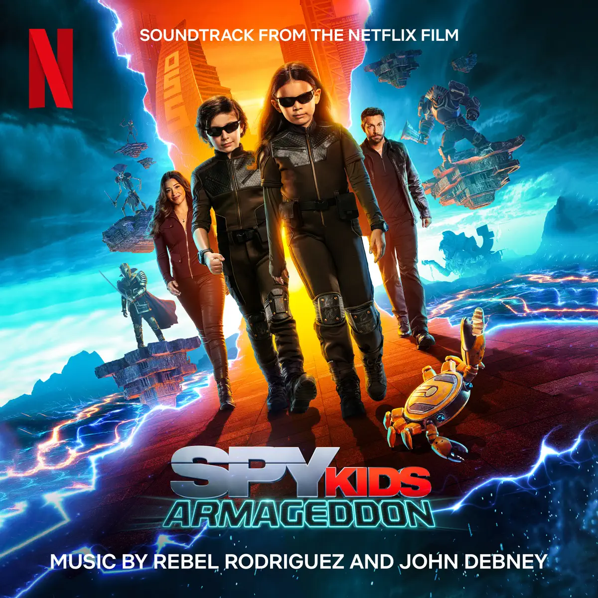Rebel Rodriguez & John Cardon Debney - Spy Kids: Armageddon (Soundtrack from the Netflix Film) (2023) [iTunes Plus AAC M4A]-新房子