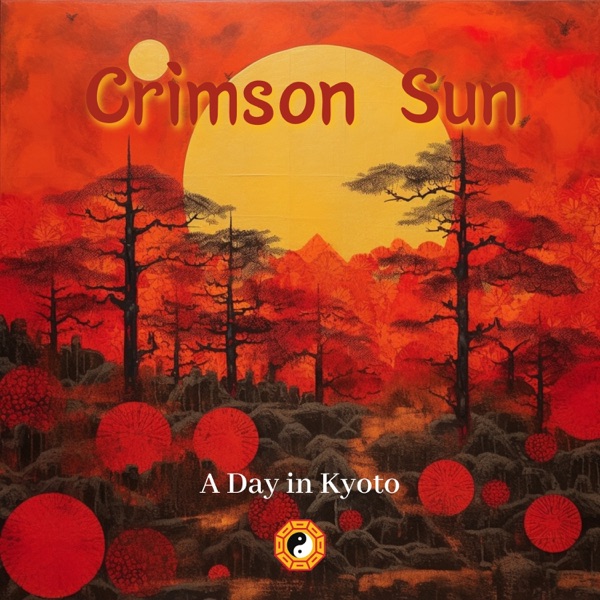 Crimson Sun: A Day in Kyoto
