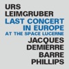 Last Concert in Europe at the Space Lucerne (Live, Lucerne, 2021)