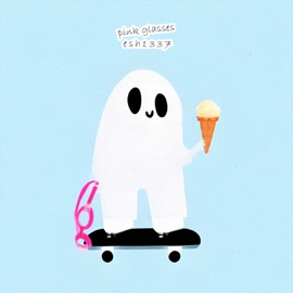 Pink Glasses esh1337 & Drug Flash