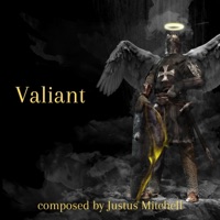 Album cover for Valiant by Justus Mitchell
