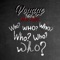 Who? (feat. Riko Redz) - Voyage lyrics