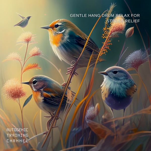 Gentle Hang Drum Relax for Stress Relief, Chirping Birds