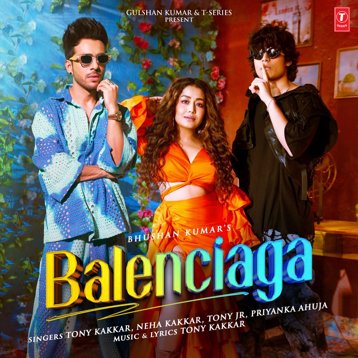 Balenciaga - Single - Album by Tony Kakkar, Neha Kakkar, Tony Jr. &  Priyanka Ahuja - Apple Music