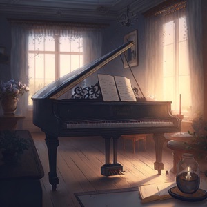 Brainwave Piano Sounds for Undisturbed Study State