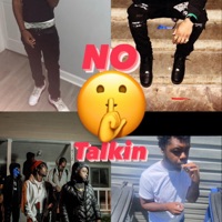 NO TALKIN (feat. Nofaxe hunnitz & Draxo Gunna) - Single - 6ixStarUno