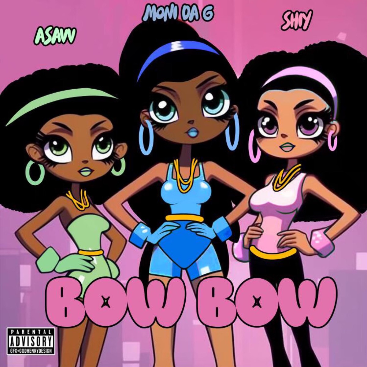 Bow Bow (feat. SHIY & a$AVV) - Single - Album by MONI DA G - Apple Music