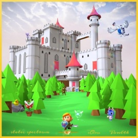 Castle Courtyard Static Spectrum, s0ru & Pawl4k