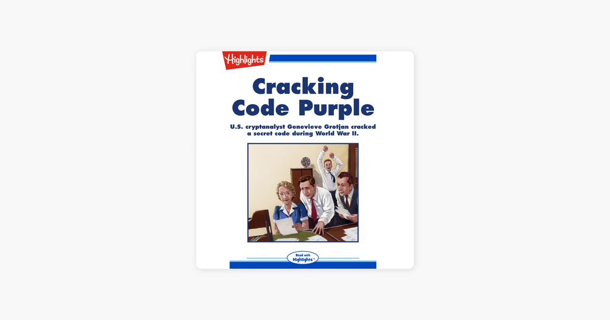 Cracking Code Purple by Anna Ouchchy on Apple Books