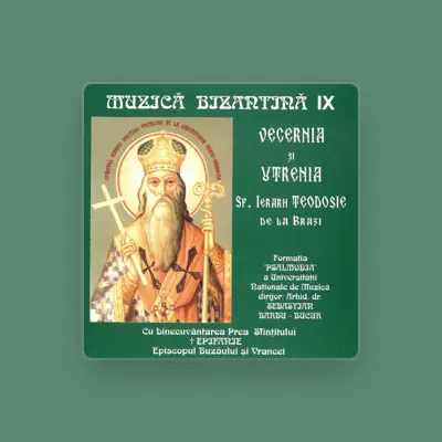 Listen to Formația de muzică bizantină Psalmodia a Universității Naționale de Muzică, watch music videos, read bio, see tour dates & more!
