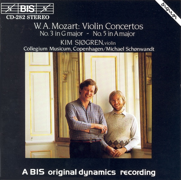 Mozart: Violin Concertos Nos. 3 & 5