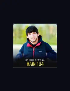 Poslechněte si interpreta Rain 104, sledujte hudební videa, přečtěte si životopis, podívejte se na data turné a další informace.