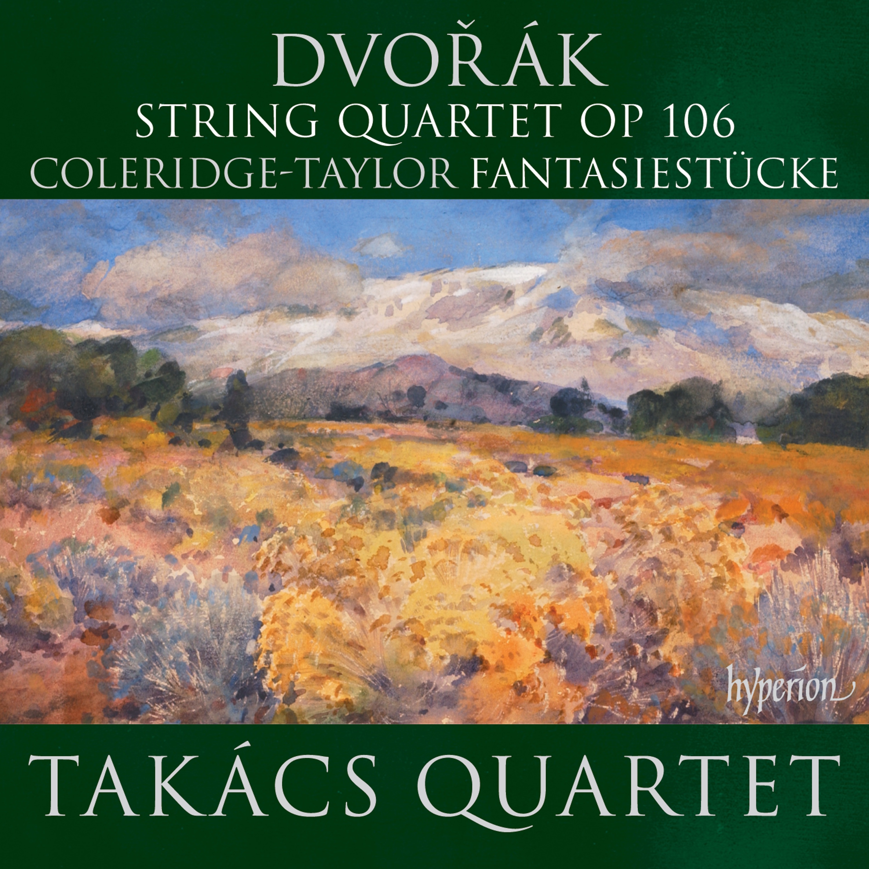 Dvořák: String Quartet, Op. 106 - Coleridge-Taylor: Fantasiestücke