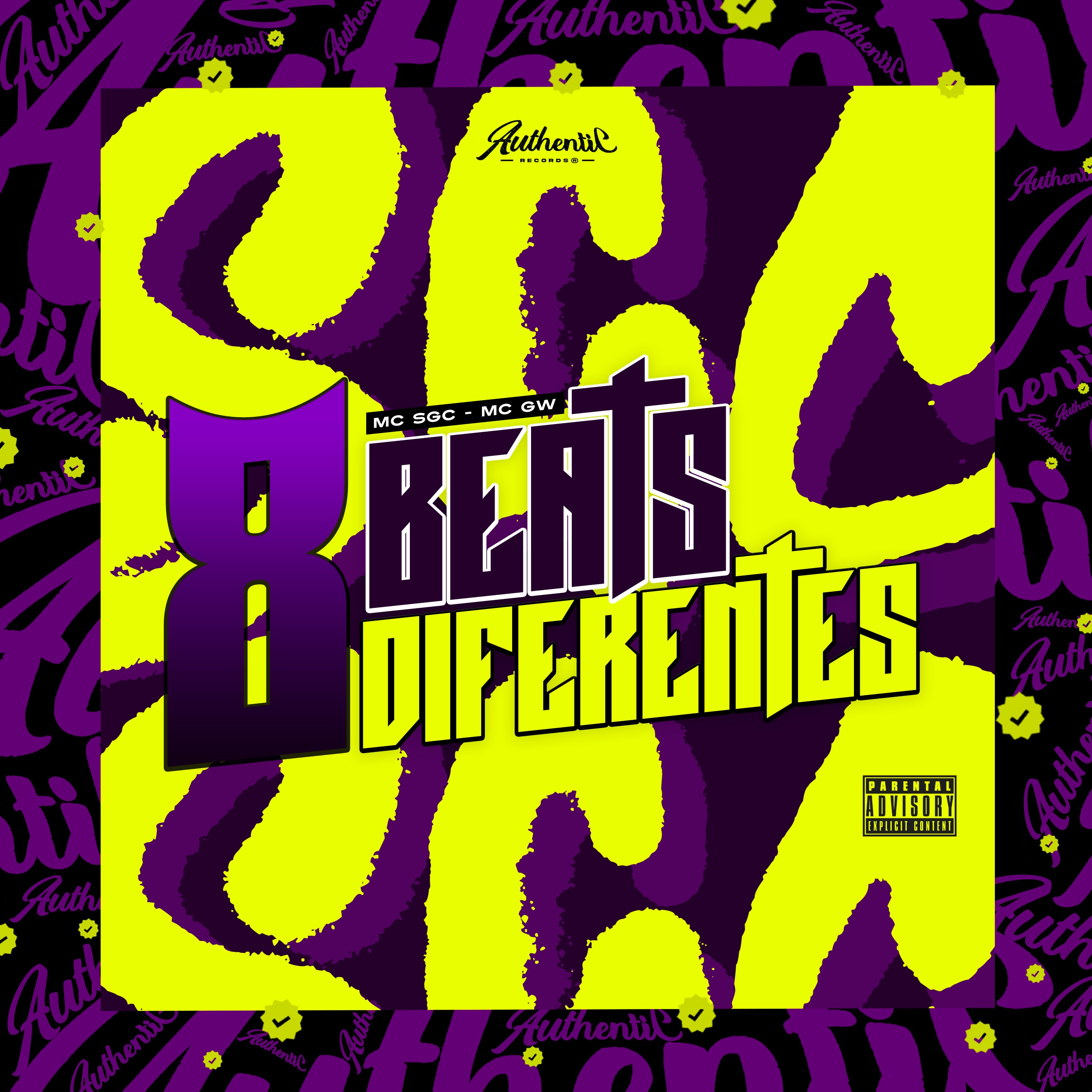 8 Beats Diferente (feat. MC GW) - Single by DJ SGC album cover