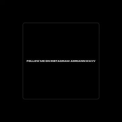 Listen to Adrian, watch music videos, read bio, see tour dates & more!